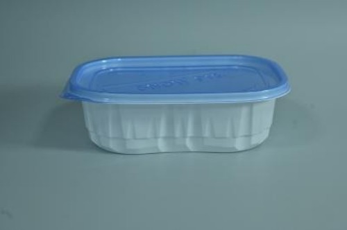Transparent cubic container
